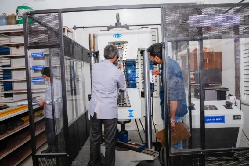 construction material testing laboratory