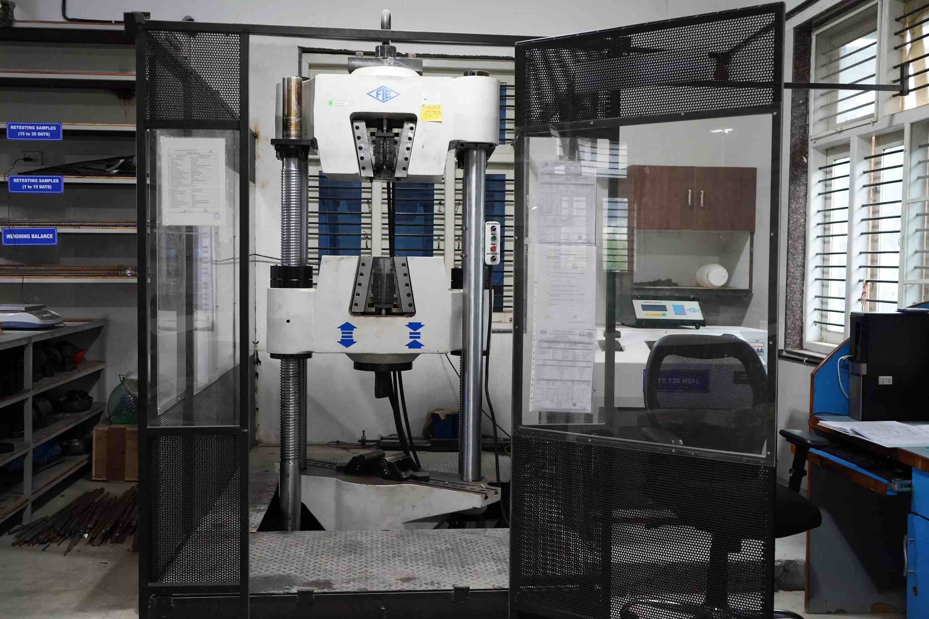 steel testing in bangalore